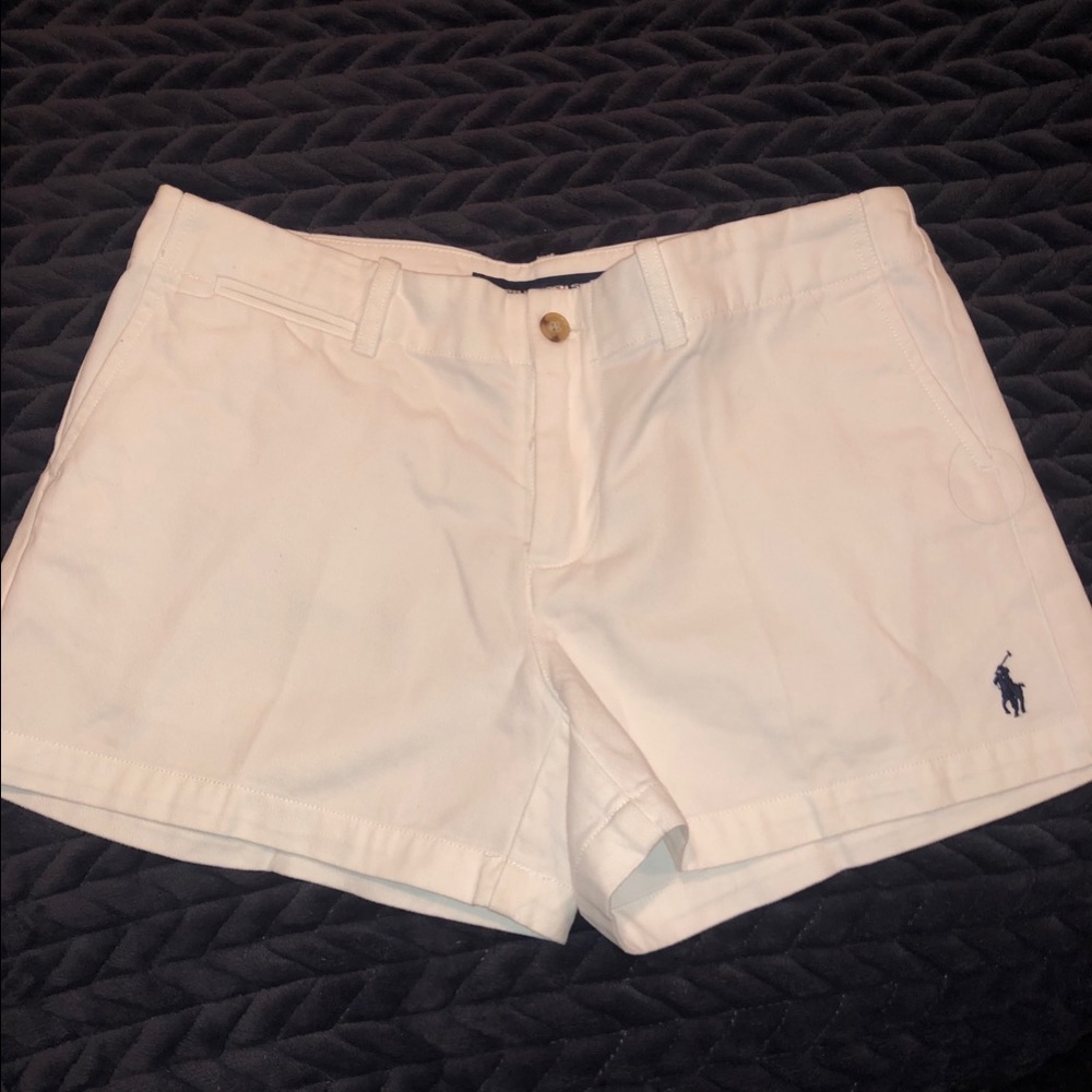 Ralph Lauren sport shorts white